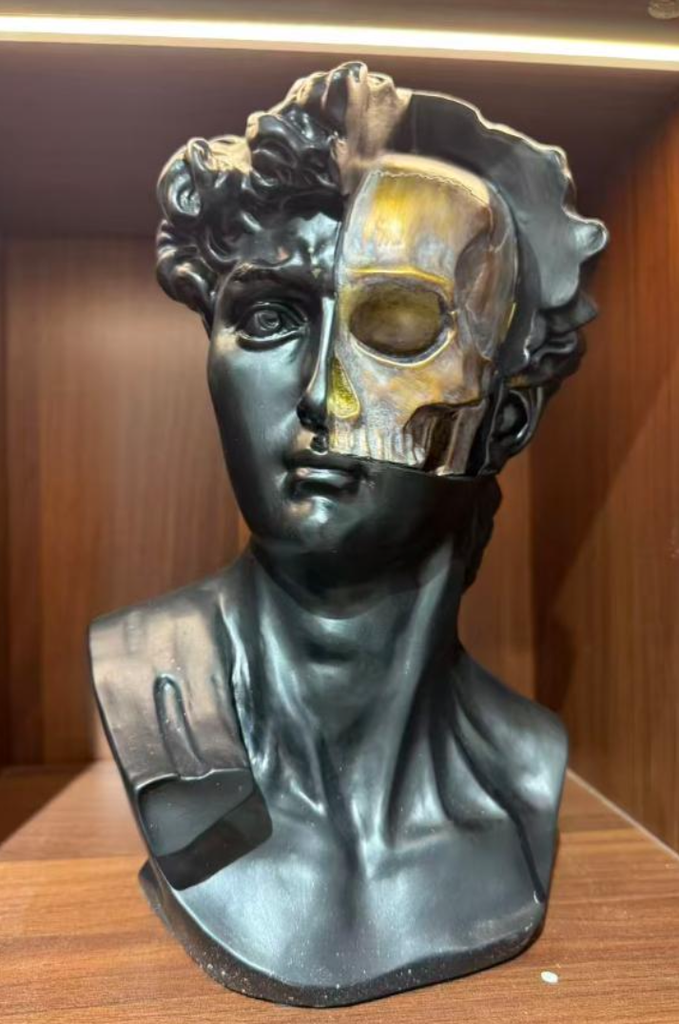 [LNX-DEC-008] Hercules Portrait Bust Decor