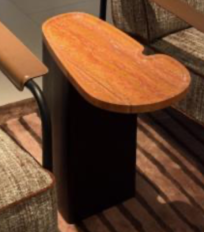 [LNX-STO-001] Aura side stool